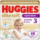 Трусики-подгузники Huggies Elite Soft р.3 6-11кг, 48шт