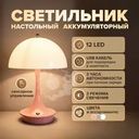 Светильник аккумуляторный настольный, FLARX, с кабелем USB, в ассортименте