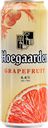 Напиток пивной HOEGAARDEN со вкусом грейпфрута нефильтрованный пастеризованный 4,6%, 0.45л