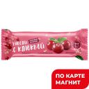 БАТОНЧИК злаковый, мюсли-клюква глазированный, 30г