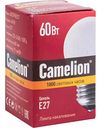 Лампа накаливания Camelion Е27 матовый шар, 60Вт