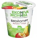 Биойогурт Эконива с яблоком и грушей 2,8%, 125 г