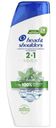 Шампунь и бальзам-ополаскиватель Head&Shoulders 2в1 Ментол против перхоти 360мл