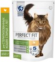 Сухой корм для кошек PERFECT FIT Senior 7+ с курицей для пород старше 7 лет, 650 г