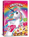 Сухой завтрак Колечки Kelloggs Unicorn Радужные с фруктовым вкусом 195 г