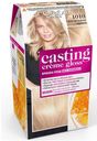 Краска-уход для волос стойкая L'Oreal Paris Casting Creme Gloss, без аммиака, тон 1010, светло-светло-русый пепельный