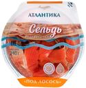 Сельдь АТЛАНТИКА атлантическая сл/сол ф/кус в масле под/лос, 240г 