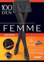Колготки женские INWIN Femme Thermo 100 den nero 2