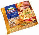Плавленый сыр Hochland с грибами и копченым мясом 45% 5 ломтиков 150 г