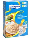 Крупа пшеничная Мистраль в пакетиках, 400г