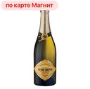 Вино игристое АБРАУ-ДЮРСО Премиум выдержанное белое полусухое, 0,75л