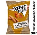 Сухарики К пенному со вкусом крылышек барбекю, Хрусteam, 90 г