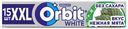 Жевательная резинка Orbit XXL White нежная мята 20,4 г
