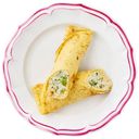 Омлет-ролл с куриным филе и брокколи Перекрёсток Select, 150г
