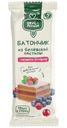 Батончик из белевской яблочной пастилы Вкус & Польза Ягодное ассорти без добавления сахара 35г