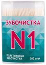 Зубочистки №1 пластиковые, 300шт