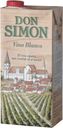 Вино Don Simon, белое, сухое, 11%, 1 л, Испания