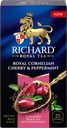 Чай черный RICHARD Royal Cornelian Cherry&Peppermint c кизилом и мятой