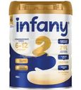Смесь Infany молочная сухая адаптированная последующая для детей с 6 до 12 мес. 700г