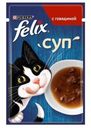 Корм для кошек Felix Суп с говядиной 48г