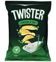 Чипсы Twister Картофель хрустящий Сметана и лук 130г