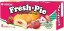 Пирожное Orion Fresh Pie бисквитное с клубнично-малиновой начинкой 150г