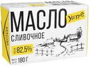 Масло сливочное Удолье Традиционное 82.5%, 170 г