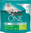 Корм сухой для взрослых кошек PURINA ONE Housecat с индейкой и цельными злаками, 1,5кг