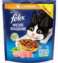 Корм для кошек сухой Felix Мясное объедение с курицей, 600 г