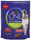 Сухой корм Purina ONE Природа Здоровья с говядиной для стерилизованных кошек и кастрированных котов 680 г