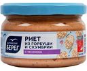 Риет из горбуши и скумбрии Балтийский берег с чесноком, 180г