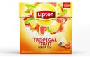 Чай черный Lipton Tropical Fruit в пирамидках, 20х1.8 г