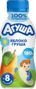 Йогурт питьевой детский АГУША Яблоко, груша 2,7%, с 8 месяцев, без змж, 180г