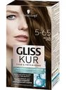 Краска для волос уход и увлажнение Gliss Kur 5-65 Лесной орех