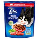 Корм для кошек FELIX® сухой Двойная вкуснятина говядина, 600г