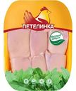 Филе бедра цыплят-бройлеров охлаждённое Петелинка без кожи, 1кг
