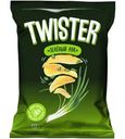 Чипсы Twister Картофель хрустящий  Зеленый лук 130г