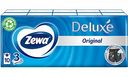 Платочки носовые Zewa Deluxe 3 слоя, 10 упаковок × 10 шт.