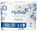 Прокладки My Lady Instant Dry гигиенические ультратонкие XL, 7шт