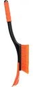 Щётка-скребок для чистки автомобиля, цвет: оранжевый, 54,5×11см