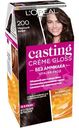 Краска-уход для волос Gloss Casting Creme чёрный кофе 200