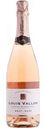 Вино игристое Louis Vallon Cremant De Bordeaux розовое брют 12 % алк., Франция, 0,75л