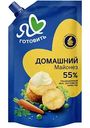Майонез Я люблю готовить Домашний 55%, 390мл