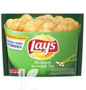 Чипсы LAYS молодой зелёный лук из натуральной картошки 240г