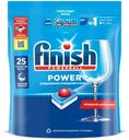 Средство Finish Powerball Power Aio для мытья посуды для посудомоечных машин таблетка, 25шт