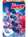 Средство Бреф Цветная Вода чистящее для унитаза, 4x50г
