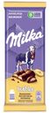 Шоколад Milka Bubbles молочный пористый с бананово йогуртовой начинкой, 92г