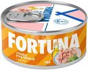 Тунец Fortuna рубленый в масле, 185г