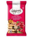 Палочки сдобные Шарлиз Снежка с малиновым джемом 370г