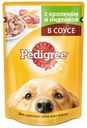 Корм для собак Pedigree с кроликом и индейкой в соусе, 85 г - мин.10 шт